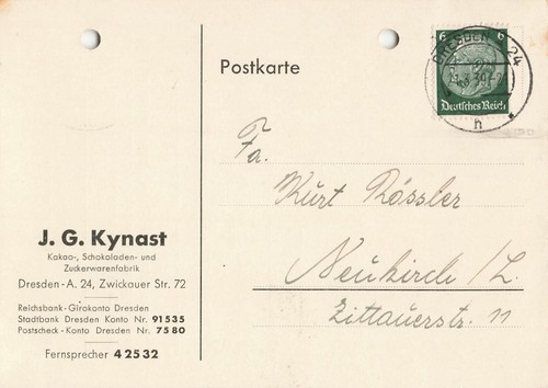 Beleg firmenkorrespondenz - beleg, dr