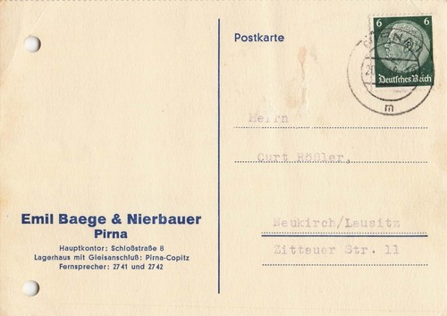 Beleg firmenkorrespondenz - beleg, dr