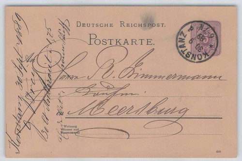 Reich pfennig beleg mit - pfennig-beleg, k1