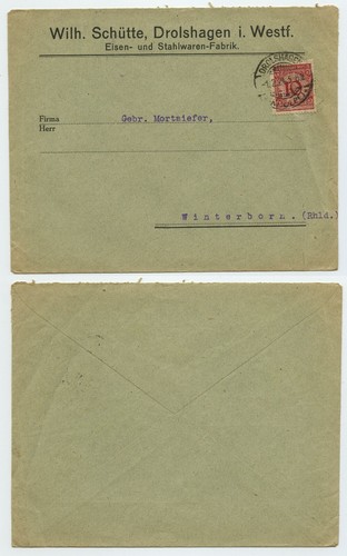 99465 beleg wilh schütte - 99465,