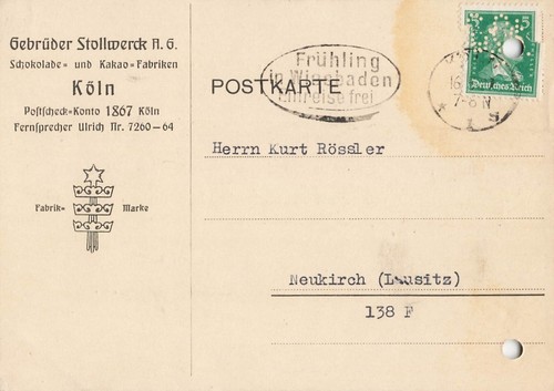 Beleg firmenkorrespondenz - dr,