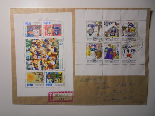 Ddr beleg frankiert mit - ddr,