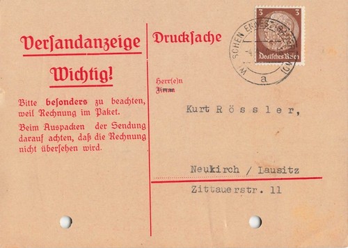 Beleg firmenkorrespondenz - beleg, dr