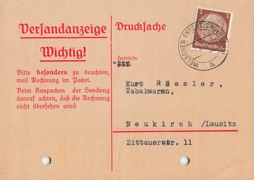 Beleg firmenkorrespondenz - beleg, dr