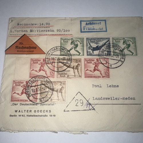 Deutsches reich beleg - reich,