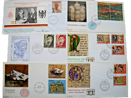 Vatikan sammlung fdc und - sammlung,