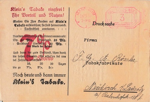Beleg firmenkorrespondenz - beleg,