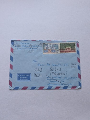 Tunesien beleg luftpostbrief - tunesien,