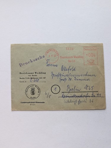 Berlin beleg freistempel - berlin,