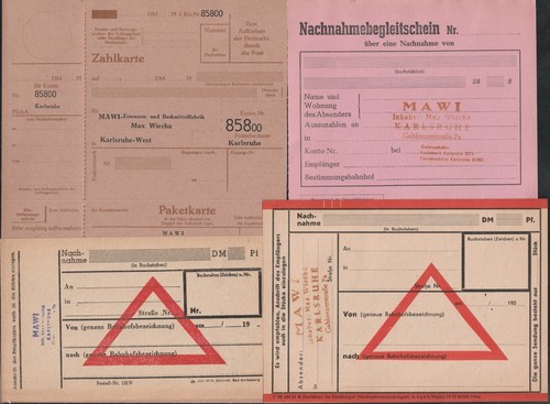 Karlsruhe 1957 1960 vier - 1957-1960,