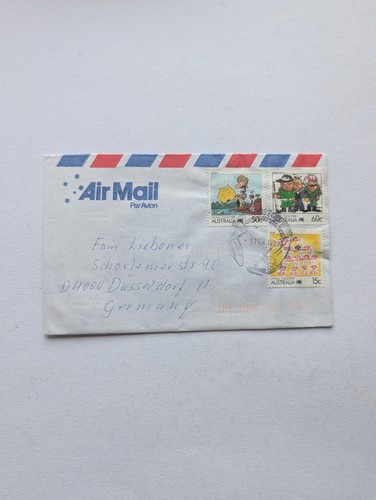Australien beleg luftpostbrief - australien,
