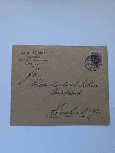Deutsches reich beleg - beleg, infla