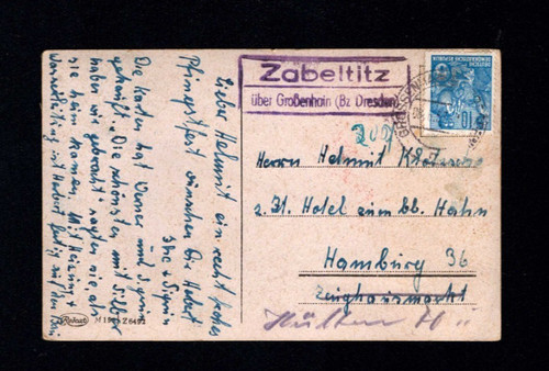Landpost ddr zabeltitz - , "zabeltitz