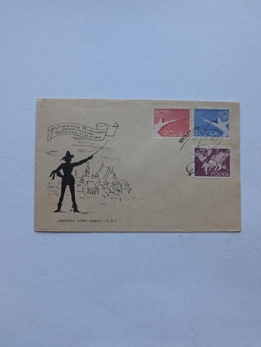 Polen beleg sport 1957 leicht - sport,