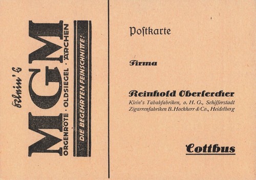 Beleg vor 1945 postkarte - 1945,