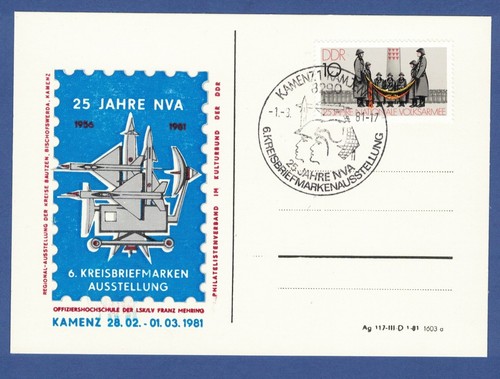 Ddr beleg jahre nva - ddr-beleg,