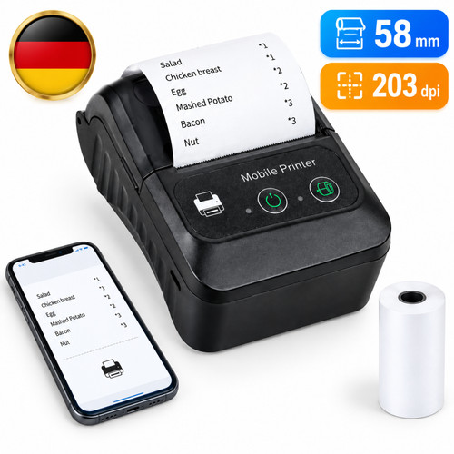 Belegdrucker mini bluetooth - belegdrucker,