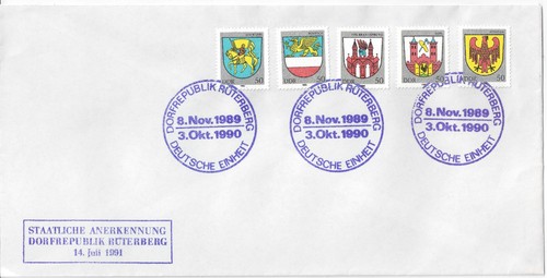 Ddr beleg dorfrepublik - beleg,