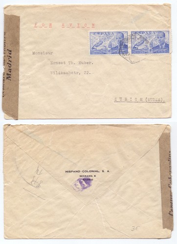 130651 luftpost beleg - 130651, luftpost-beleg