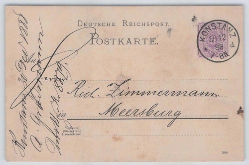 Reich pfennig beleg mit k1 - d., pfennig-beleg
