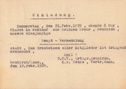 Beleg 1929 postkarte - dr,