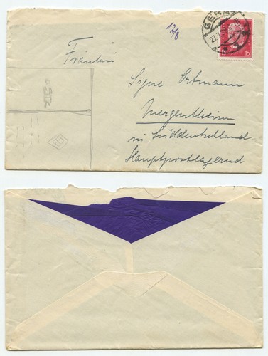 10474 beleg gera 27 - 10474, 27.7.1929